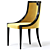 KARAB Upholstered Fabric Chair 3D model small image 3