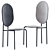 Elegant Michelle b Chair SP01 3D model small image 1