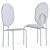 Elegant Michelle b Chair SP01 3D model small image 3