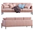 ForEx Sofa Paraiso: Timeless Elegance for Your Home 3D model small image 4