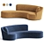 Lemma Sofa: Modern Elegance for Your Space 3D model small image 2