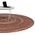 Elegant Circle Rugs | No. 199 3D model small image 2