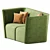 Elegant Legacy Sofa: V-Ray Render 3D model small image 2