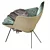 Contemporary Jester Armchair: Stylish & Comfortable 3D model small image 4