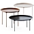 Modern Geo Coffee Tables | Saba Italia 3D model small image 1