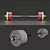 Eleiko IWF Weightlifting Bar 3D model small image 5