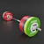 Eleiko IWF Weightlifting Bar 3D model small image 9