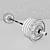 Eleiko IWF Weightlifting Bar 3D model small image 11