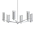 Pilsen Crystal Chandelier 3D model small image 2