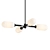 Modern Annex Linear Chandelier 3D model small image 1