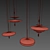 Stylish Chandelier Combination 3D model small image 2