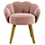 Sleek Purr Shell Chair: Perfect Blend of Comfort and Style 3D model small image 6