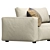 Coco Republic Soren 2-Seat Sofa 3D model small image 6