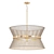 Elegant 8-Light Pendant Fixture 3D model small image 1