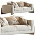 Sophisticated Softbay Sofa 3D model small image 5