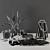 Vintage Camera Decor Set 3D model small image 10