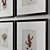 18th C. German Hand-Colored Coral Prints 3D model small image 3