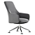 ErgoLux Modern Armchair 3D model small image 3