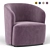 Ritz 2013 Armchair: Sleek and Stylish 3D model small image 1