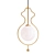 Elegant Abigail Pendant 3D model small image 1