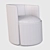 Elegant Armchair: Mere Style 3D model small image 4