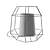 Wire Table Lamp 3D model small image 2