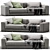 Modern Italian Design: Ditre Buble Sofa 3D model small image 3