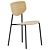 Caristo Wooden Chair by SP01 3D model small image 3