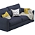 Modern Luxury Sofa Mithos - Dienne Salotti 3D model small image 5