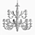 Elegant Roberto Giovannini Chandelier 3D model small image 4