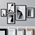 Versatile Photo Frames Set 3D model small image 1