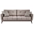 Elegant Como Sofa: Timeless Comfort 3D model small image 2