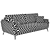 Elegant Como Sofa: Timeless Comfort 3D model small image 5