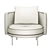 Title: Elegant Minotti TORII Chair 3D model small image 4