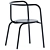 Elegant Ria W Chair 3D model small image 2