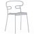 The Stylish Genoa Chair 3D model small image 3