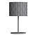 Loknas Skaftet Table Lamp: Elegant Blue/Silver Design 3D model small image 3