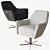 Elegant Swivel Chair: Serena 3D model small image 2