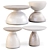 Pimar Geo: Elegant Italian Stone Tables 3D model small image 1