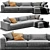 Ditre Italia Buble Chaise Lounge: Modern, Stylish, and Comfortable Furniture 3D model small image 1
