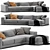 Ditre Italia Buble Chaise Lounge: Modern, Stylish, and Comfortable Furniture 3D model small image 2