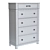 Elegant Jennily Chest of Drawers 3D model small image 1