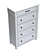 Elegant Jennily Chest of Drawers 3D model small image 4