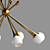 Elegant Pontil Pendant Lights 3D model small image 2