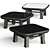 Stylish Giobagnara Olympia Coffee Tables 3D model small image 1