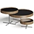 Sergio Batista Regia Coffee Tables 3D model small image 2