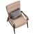 Modern Hans Armchair: Stylish & Versatile 3D model small image 2