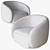 Eichholtz Brice Swivel Chair: Modern and Stylish 3D model small image 4