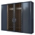 PS10 Cinetto Sliding Wardrobe 3D model small image 4