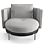 Minotti Torii Large Armchair: Stylish & Swivel 3D model small image 3